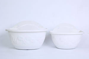 Jardinière murale en plastique écologique personnalisée OEM, design créatif classique, pour balcon, pot de fleurs décoratif extérieur, plante murale - Product Image 3