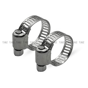 미국식 스테인레스 스틸 호스 클램프 범용 하드웨어 클램프 고무 플라스틱 호스 <span class=keywords><strong>Pvc</strong></span> 파이프 클램프 - Product Image 4