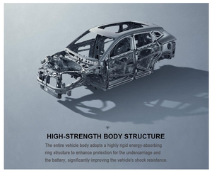 BYD Song PLUS EV 2025, SUV électrique 520km 605km, 5 places, véhicule électrique pur avec batterie Blade pour le marché mondial - Product Image 6