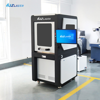 Machines de marquage laser UV à fibre optique en ligne avec positionnement visuel CCD personnalisé, mise au point automatique et écran tactile