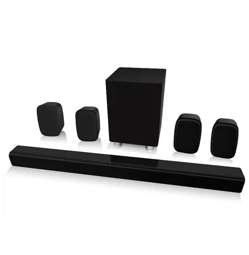 2022 New Wireless Blue tooth Sound bar Single 3D Surround SoundBar System For TV With Wired Subwoofer
