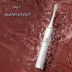 Mini Cepillo de Dientes Eléctrico Recargable Sonic IPX7 con Cerdas Suaves, 45 Días de Autonomía, Variedad de Modos de Limpieza para Uso Doméstico y de Viaje - Product Image 4