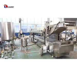 High Quality Automatic Continuous Deep Fryer/Frying Machine