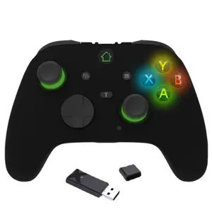 PC/XboxOneコントローラー用レシーバーゲームパッド付き2.4Gワイヤレスコントローラーワイヤレスゲームジョイスティック