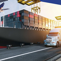 Agent de dropshipping fiable Chine DDP vers le Mexique et les Émirats arabes unis Expédition maritime LCL+Express avec assurance COSCO Livraison porte-à-porte