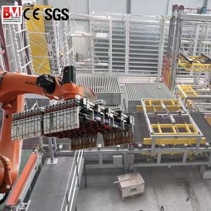 Robot de déchargement automatique de briques d'argile, robotique pour la manutention en usine, ligne de production de briques frittées, robot industriel de palettisation - Product Image 1
