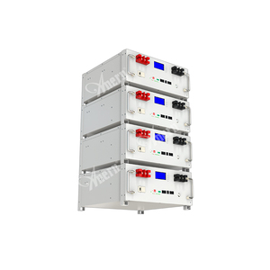 Banco de Baterías de Iones de Litio de 25.6V 48V para Energía Solar, Capacidad de 100AH 200AH, con Paneles - Product Image 1