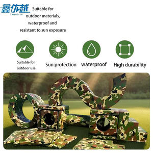 Anji Jeu d'extérieur pour l'école Intégration sensorielle Maternelle <span class=keywords><strong>Parkour</strong></span> Soft Cover Equipment PVC Material Customized Color - Product Image 2