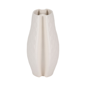 Vaso in Porcellana Texturizzata, Vaso Moderno Stampato in 3D per Soggiorno e Arredamento Casa - Product Image 3