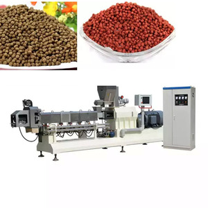 Machine extrudeuse de nourriture pour poissons flottante à sec, installation d'extrusion de nourriture aquatique à double vis, machine de traitement de nourriture pour poissons - Product Image 4