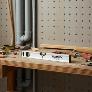 Nivel clásico Stanley de 12 pulgadas magnético para fontanería y carpintería - Product Image 3