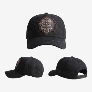 High Quality Factory Custom Rico Hats Satin <strong>Black</strong> Suede <strong>Cap</strong> Metallic Silver Brim Gorras 31 Hats Mens' 5 Panel <strong>Baseball</strong> <strong>Cap</strong> - Product Image 4