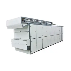 Automatic Gas Multi-Layer Conveyor Mesh Belt Dryer Tunnel Food Drying Oven Machine For Fruit