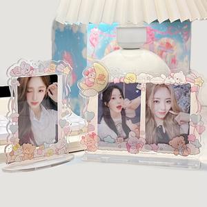 Custom Kawaii Anime Acrylic <b>Photo</b> Stand Kpop Acrylic Magnetic <b>Photo</b> Card Frame With Stand Acrylic <b>Photo</b> <b>Holder</b> Wedding Keychain - Product Image 3
