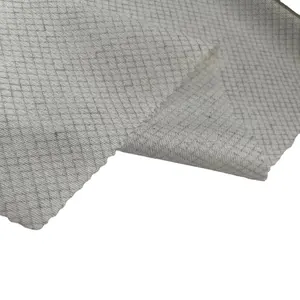Grid Stripe Polyester Anti-Static Plaid ESD Electrically Conductive Fabric