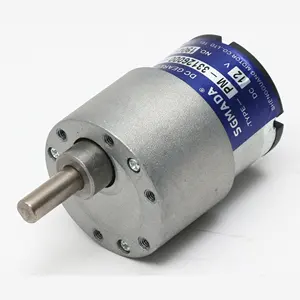 37mm high torque low rpm 24v 12v dc gear motor 300rpm 100rpm 60RPM gear motor for robot