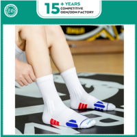 OEM personnalisé classique épaissi Elite athlétisme unisexe Running N Ba Basketball Chaussettes coussin Football Gym Sport Chaussettes pour hommes femmes