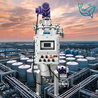 Filtres auto-nettoyants à grattoir interne en acier inoxydable 304/316 personnalisés CE/ISO anti-explosion pour la filtration des fluides dangereux