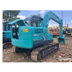 Excavadora de orugas Kobelco SK75-8 usada, excavadora Kobelco SK75 de segunda mano, usada en China y Estados Unidos, mini excavadora Kobelco SK75-8 usada de alta calidad - Product Image 4