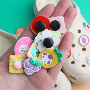 Parche adhesivo suave de PVC de fruta de dibujos animados para zapateros, fundas de teléfono, accesorios para el cabello, imán de nevera, decoración para decoración DIY - Product Image 2