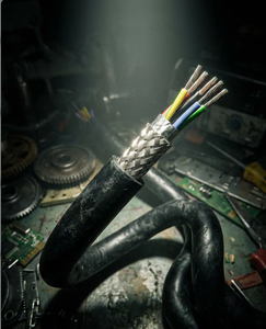 Cable de Cadena Portacables Robótica de Alta Velocidad PrimePro 50M Cycles, Revestimiento PUR, Libre de Halógenos, Resistente al Aceite, 7.5xOD, Flexible, UL1581, IP68, Blindado - Product Image 3