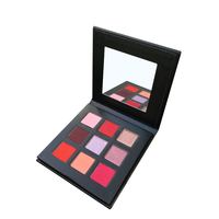 Vente en gros, faites votre propre maquillage à haute teneur en pigments, paillettes brillantes, mates, ombre à paupières biologique, marque privée, Palette d'ombres à paupières