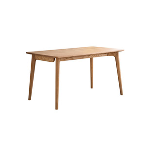 Chiya Furniture Solid Wood <b>Dining</b> <b>Table</b> Set 6 Piece <b>White</b> Ash Wood Modern Simple Style For <b>Dining</b> Room - Product Image 5