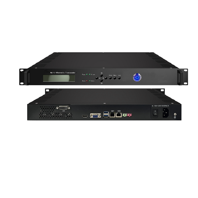 Dvb iptv Transcoder for Tv System Ip to Ip MPEG-2 H.264 H.265 Multiple Codec Conversion