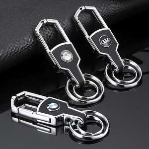พวงกุญแจรถโลหะ3D ราคาถูกพวงกุญแจพวงกุญแจที่ใส่เพิ่มโลโก้อุปกรณ์เสริมรถยนต์สำหรับเป็นของขวัญส่งเสริมการขาย - Product Image 6