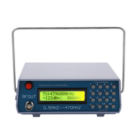 Generator Sinyal 0.5MHz-470MHz RF Sinyal Generator Meter Tester untuk FM Radio Walkie-Talkie Debug Digital CTCSS Singal Output