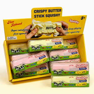 Meilleures ventes : Gommes au beurre croustillantes à rebond lent, modèles alimentaires réalistes, jouets anti-stress pour garçons et filles - Product Image 6