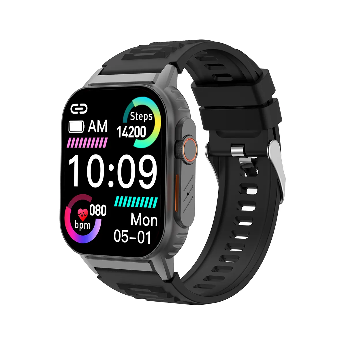 G41 akıllı saat Bt çağrı 2.01 inç HD ekran BT çağrı HRV kan oksijen kızılötesi kırmızı ışık H Band ile kadın '2024 sağlık Smartwatch