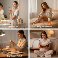 Huile Végétale de Graines de Carotte Qualité Cosmétique FDOB 100% Pure Naturelle Soin Visage Corps Éclaircissant Hydratant Anti-Âge Revitalisant Tout-en-un