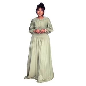 Toptan 2026 Yeni Sonbahar Modası Seksi Zarif Yuvarlak Yaka Uzun Kollu Üst Yarım Etek Kadın Takımları - Product Image 5