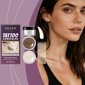 EELHOE Tattoo-Abdeckung Wasserfest Langanhaltend Natürliche Farbe Elfenbeinweiß Tattoo-<span class=keywords><strong>Concealer</strong></span>-Set - Product Image 5