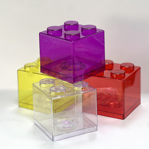 <span class=keywords><strong>Tirelire</strong></span> créative transparente grande capacité pour enfants, style Instagram, en forme de blocs de construction - Product Image 5