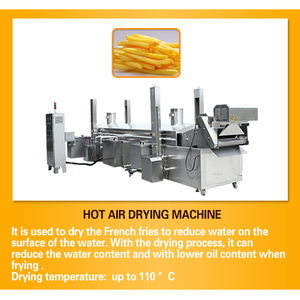 Usine de transformation de pommes de terre en acier inoxydable atomique/machine à croustilles congelées/ligne de production de frites congelées - Product Image 4