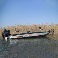 Neues Preisgünstiges 60-150 PS Aluminium-Rumpf-Konsolenboot, Fischerboot, Bassboot, Schnellboot, CE-Klasse D, Langlebig