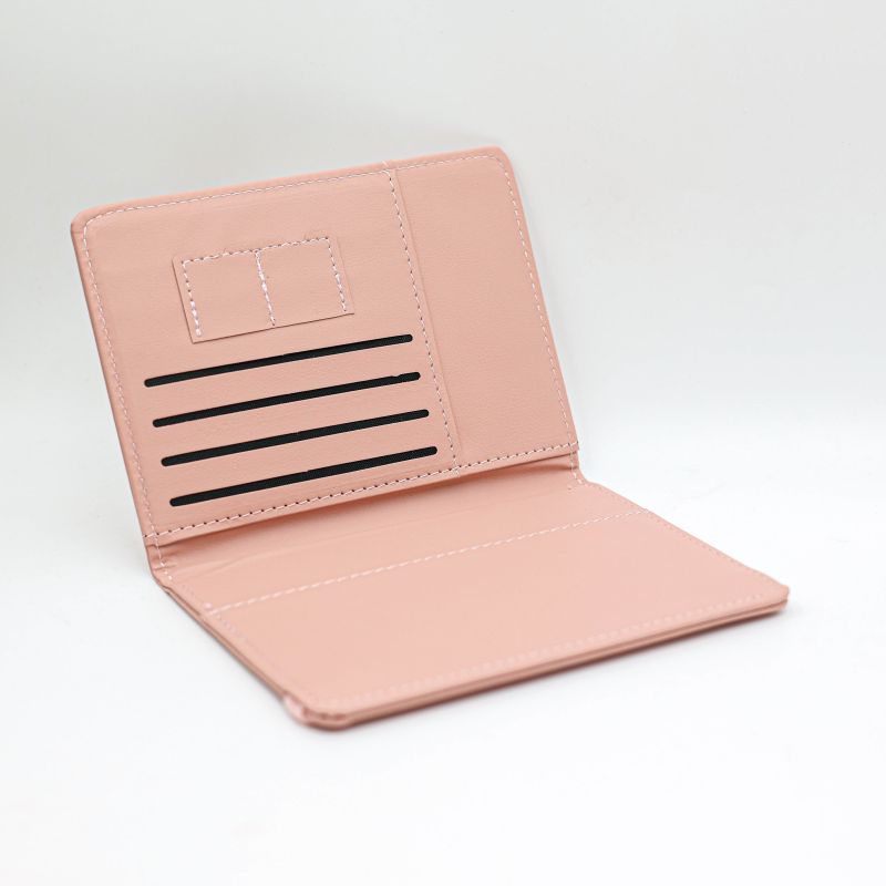Leather Passport Holder Stylish Portable Travel Case