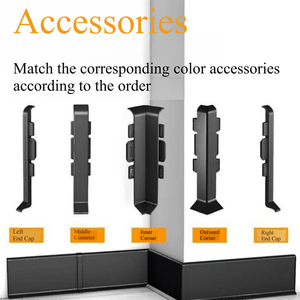 <span class=keywords><strong>Plinthe</strong></span> avec profilés en aluminium durables pour profil d'éclairage d'accessoires de <span class=keywords><strong>carrelage</strong></span> encastrés au mur moderne - Product Image 5