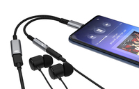 USB C vers 3.5 MM Jack AUX Audio Écouteur DAC Adaptateur Type-C 3 5 Convertisseur Casque Avec 60W PD Charge pour iPad Pro Air Samsung
