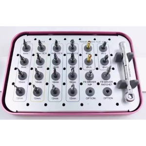 Kit Guida Dentium al Miglior Prezzo, Attrezzatura Originale Genuina, Set di Strumenti per Chirurgia Implantare Dentale in Acciaio e Resina, Manuale e Elettrico - Product Image 5