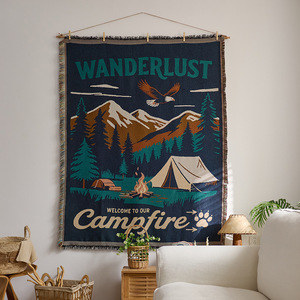 <span class=keywords><strong>Tapisserie</strong></span> murale en tissu géométrique vintage de style ethnique américain - Décoration murale B&B, toile de fond en coton, <span class=keywords><strong>tapisserie</strong></span> suspendue - Product Image 5