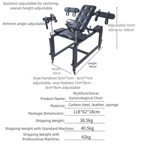 Chaises sexuelles imperméables Scarletsin F-6 pour couples, meubles érotiques, aides positionnelles multifonctionnelles pour orgasmes - Product Image 2