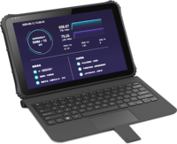 2025 ITD 12.2 pouces Ip65 industriel robuste Windows 10, 11 tablette PC PCAP écran tactile 5G ordinateur