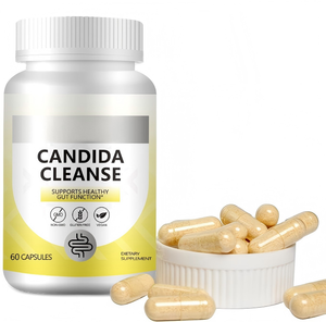 Cápsulas Candida Cleanse de 60 Unidades con Orégano y Probióticos OEM ODM Suplemento para el Apoyo Digestivo - Product Image 1