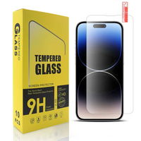 Film de protection d'écran en verre trempé 3D anti-rayures HD transparent sans bulles 9H pour iPhone 13 14 15 16 17 Air 18 Pro Max