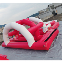 Parc aquatique gonflable pour sports nautiques, pour piscines, centres de villégiature, jeux aquatiques sur la plage, équipement de parc aquatique gonflable