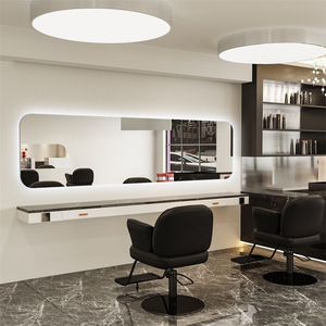 Espejo de Peluquería Portátil Moderno con Luces LED, Muebles de Salón, Barbería, Salón de Belleza, Spa, Peluquería - Product Image 6