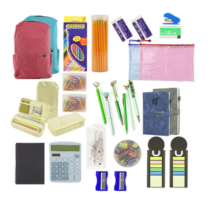 Suministros escolares estéticos Juegos DE ARTE Regalo escolar Juego de papelería para la escuela - Product Image 4